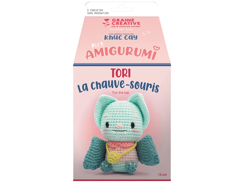 Kit Amigurumi Chauve-souris - Graine Créative