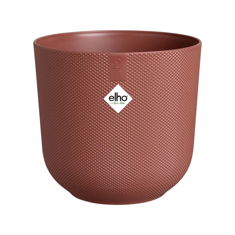 Cache pot Jazz rond Terracotta ELHO