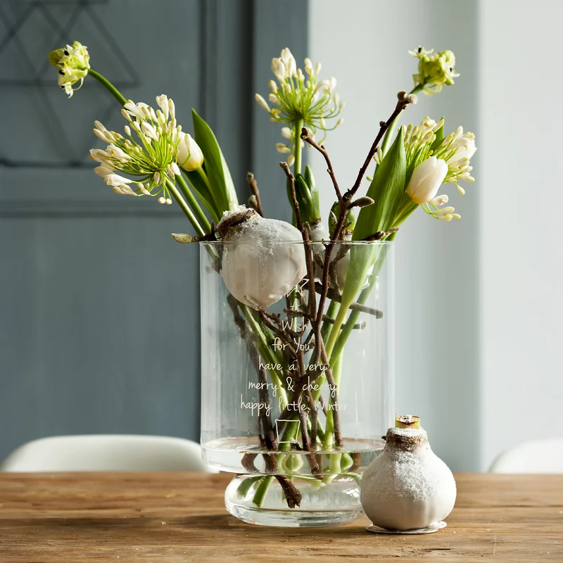 Wax Amaryllis Magic White