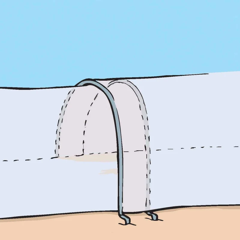 Tunnel Accordéon pré-assemblé