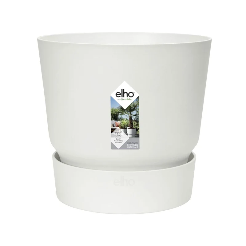 Pot de fleurs Greenville Blanc ELHO