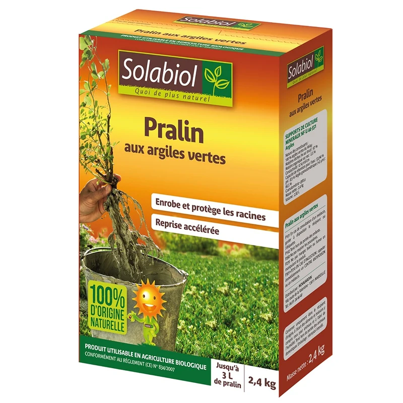 Pralin aux argiles vertes SOLABIOL