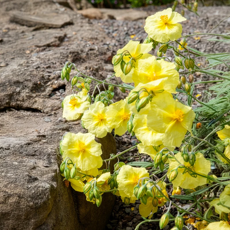 Hélianthème Wisley Primrose