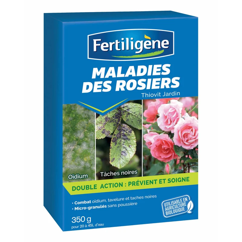 Maladie des rosiers FERTILIGENE