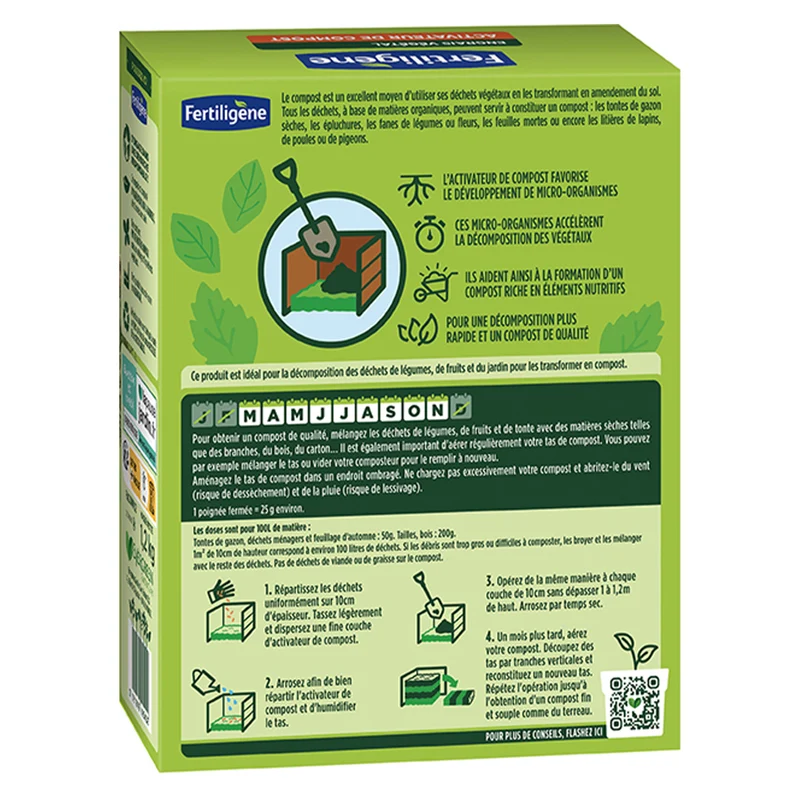 Activateur de compost FERTILIGENE