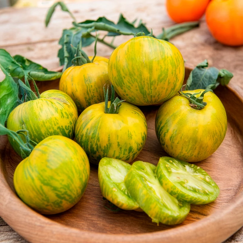 3 Plants de Tomate Green Zebra