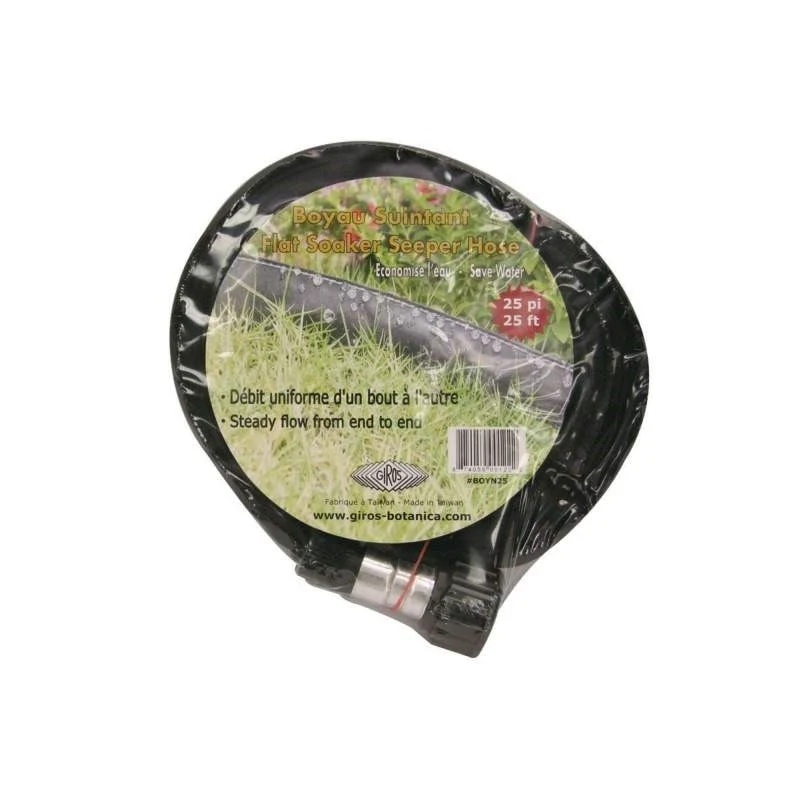 Boyau suintant plat