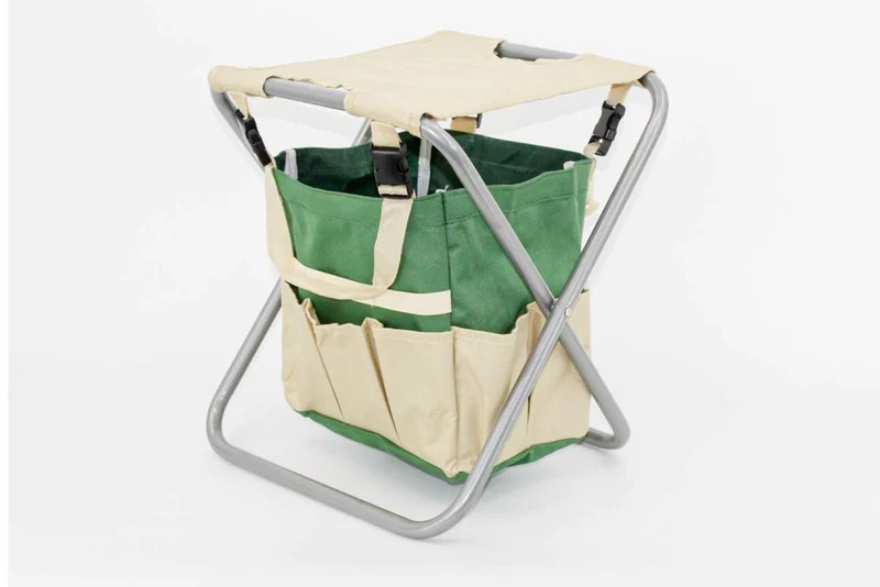 Banc de jardin pliant avec rangement