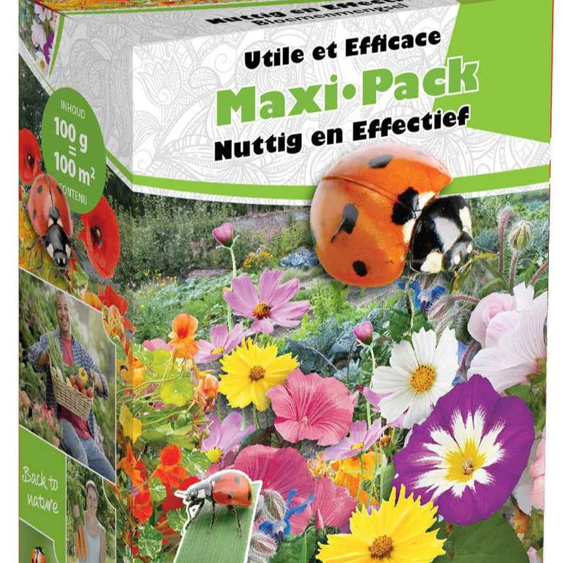 Graines de fleurs pour potager en mélange - 100 m²