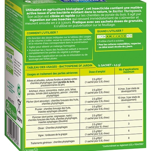 Insecticide Pyrale du buis FERTILIGENE