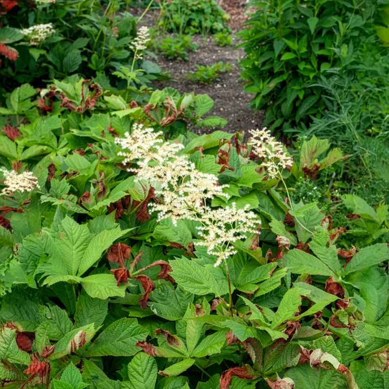 Rodgersia à feuilles larges