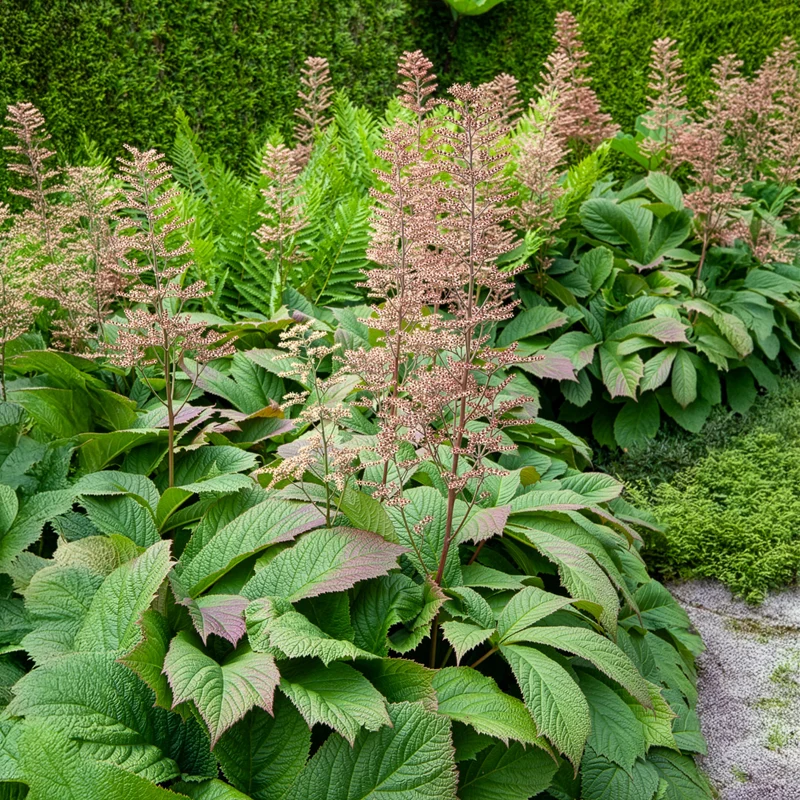 Rodgersia à feuilles larges