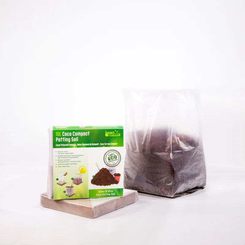 Terreau déshydraté pour bacs et jardinières 10 L