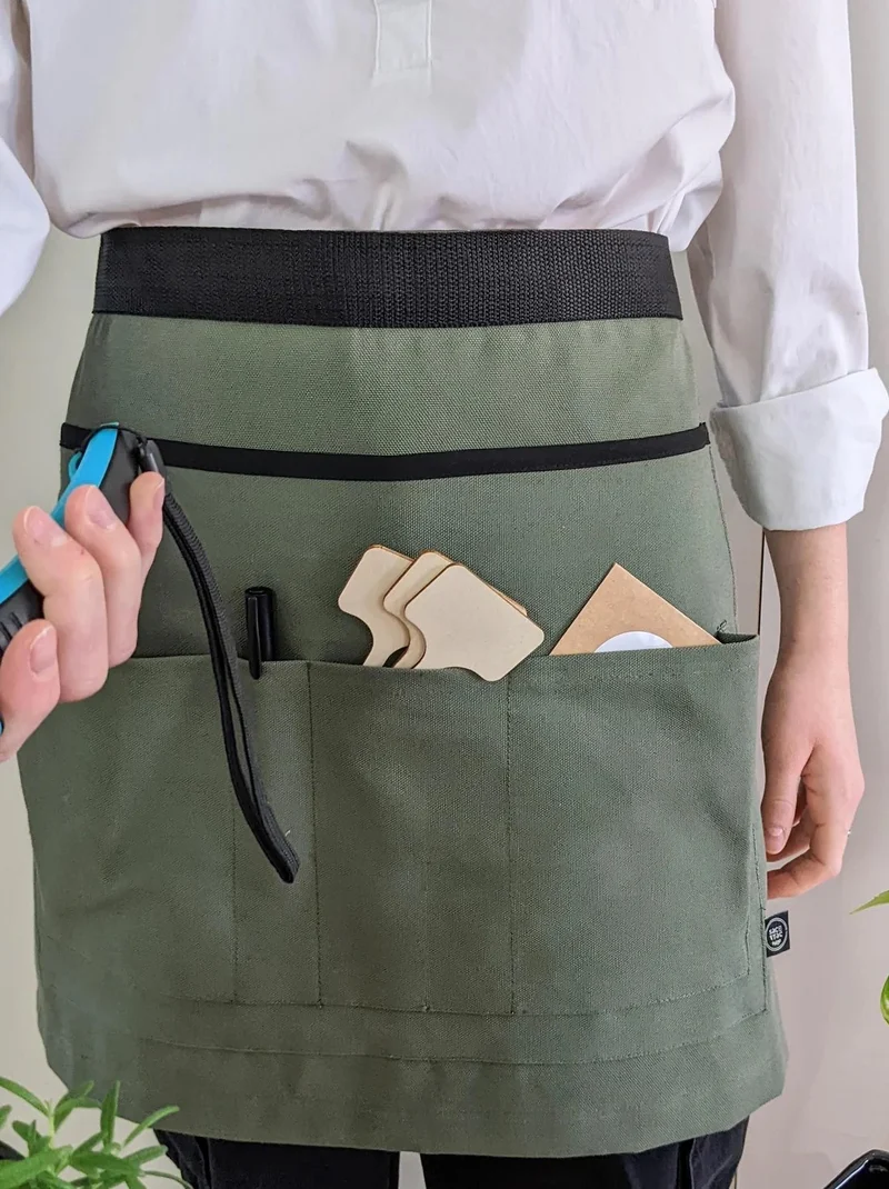 Tablier ceinture de jardinage