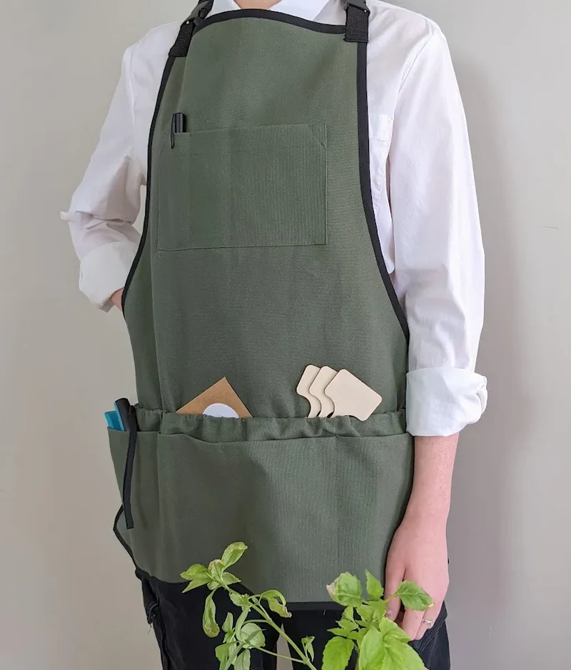 Tablier long de jardinage