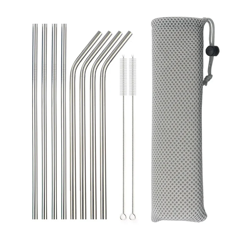 Pailles en inox