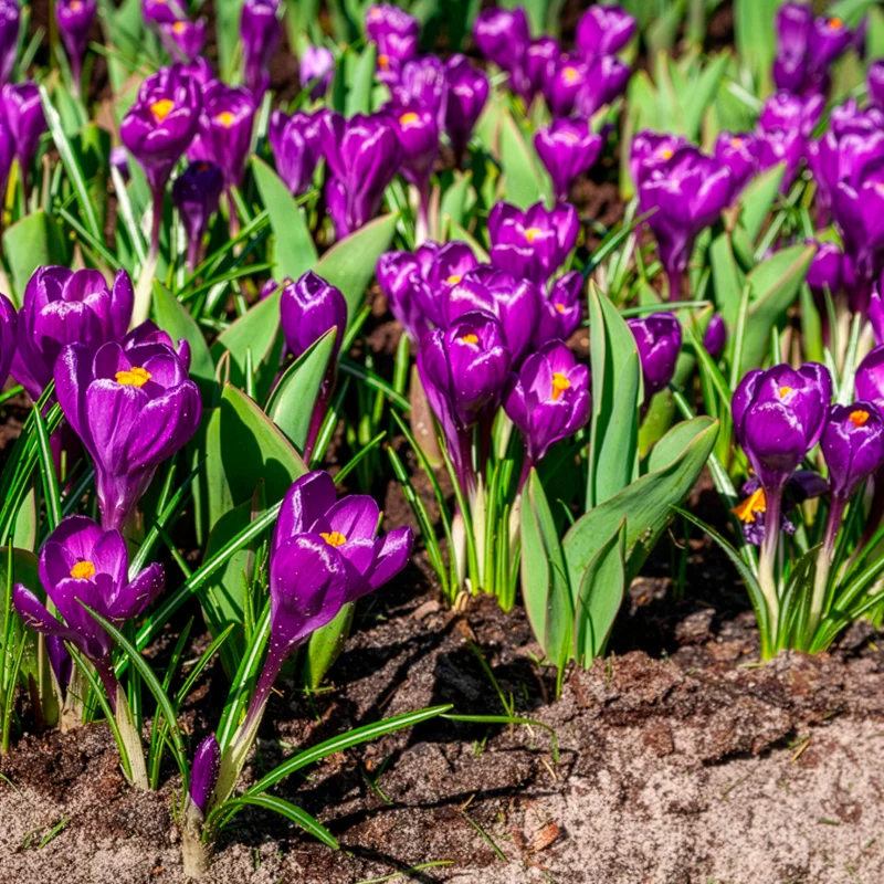 15 Crocus Flower Record