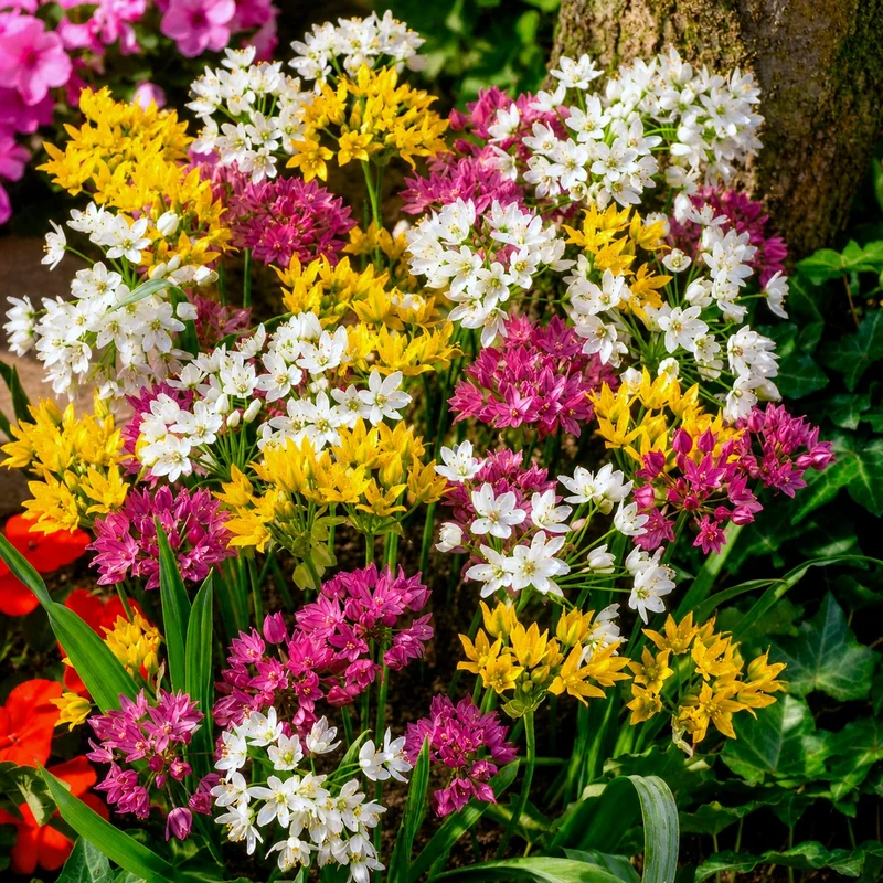 25 Alliums décoratifs en mélange