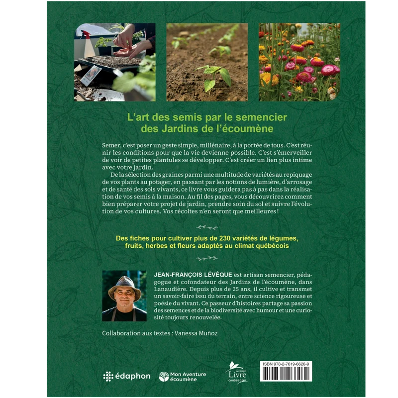 Le guide des semis, secrets de semencier