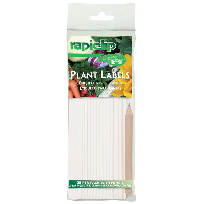 Etiquettes pour plantes avec crayon