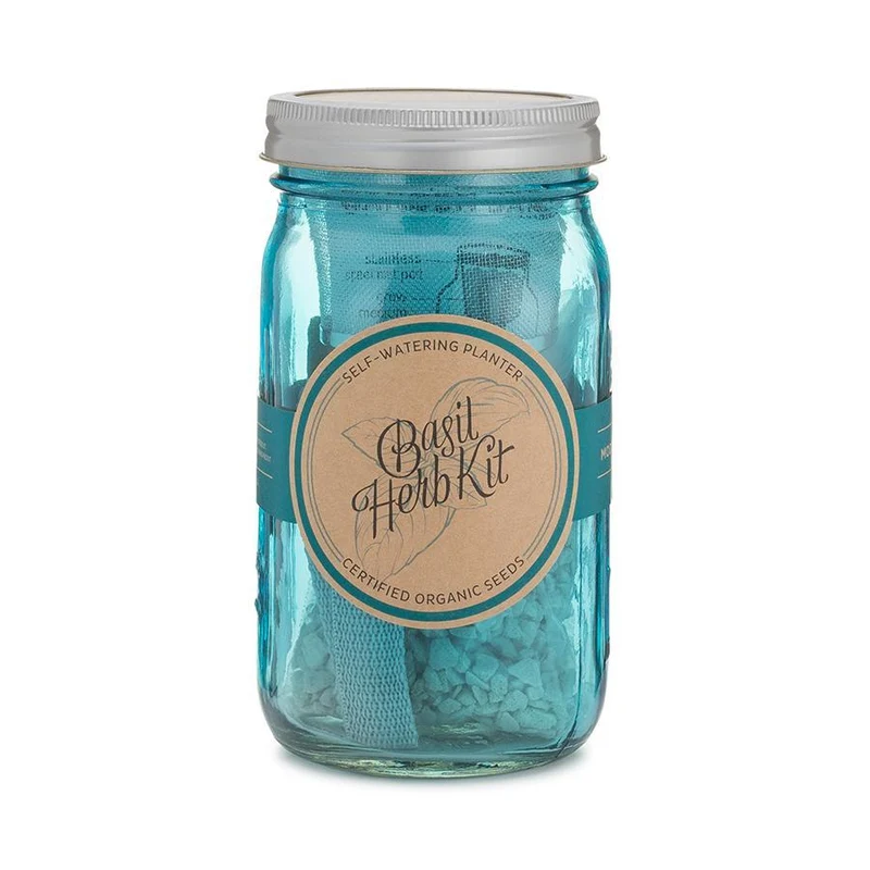 Asian Herb Garden Jars