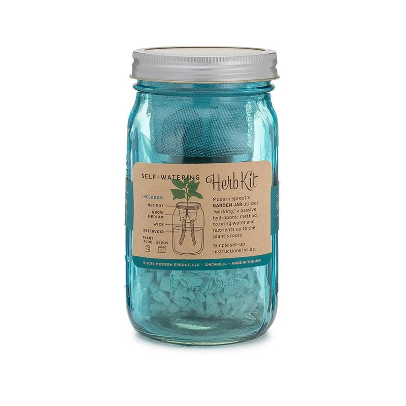 Asian Herb Garden Jars