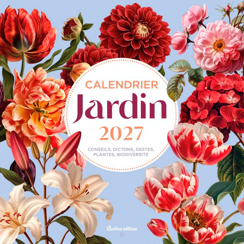 CALENDRIER JARDIN MURAL 2027