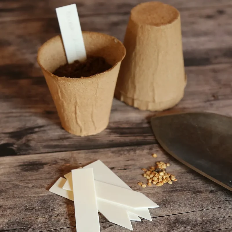 ETIQUETTES DE SEMIS COMPOSTABLES