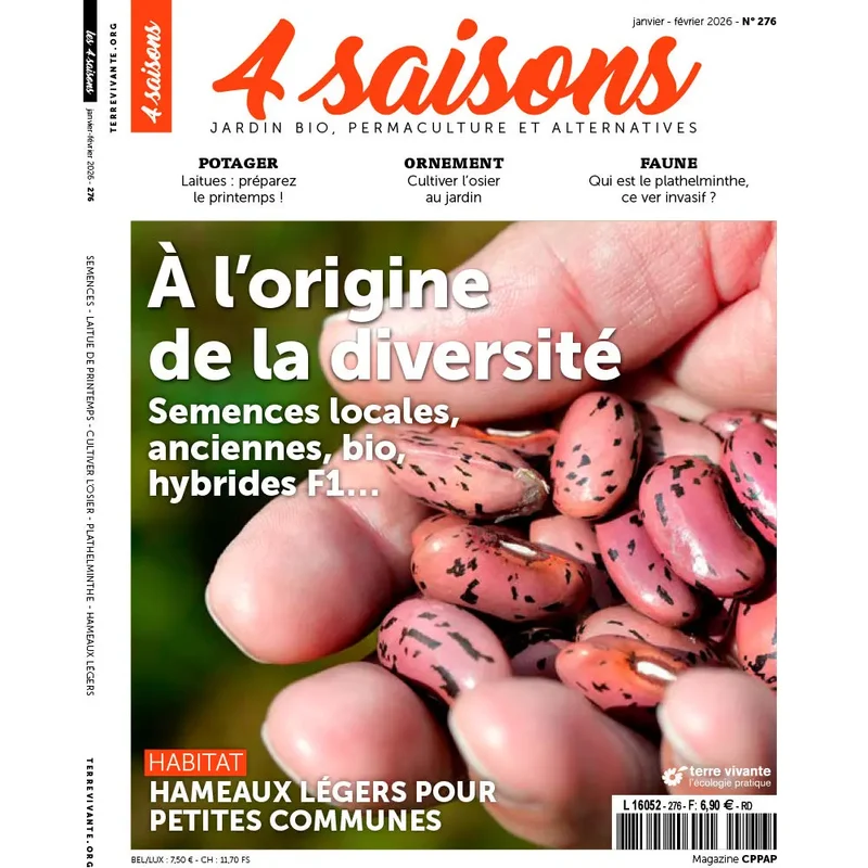 MAGAZINE 4 SAISONS n°276 - À L'ORIGINE DE LA DIVERSITÉ