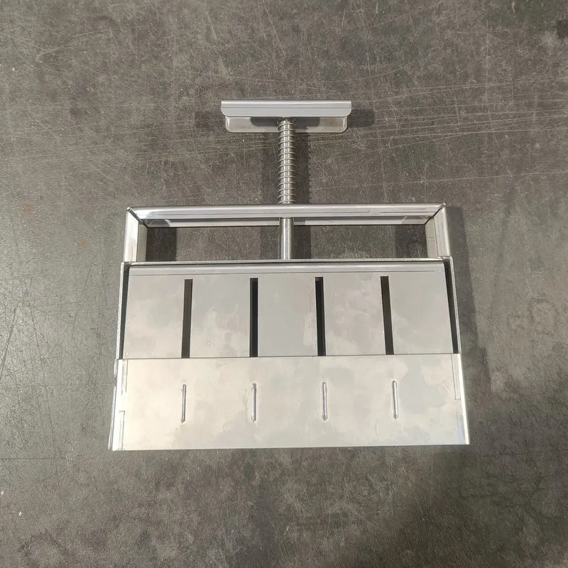 PRESSE-MOTTES INOX - 5 MOTTES
