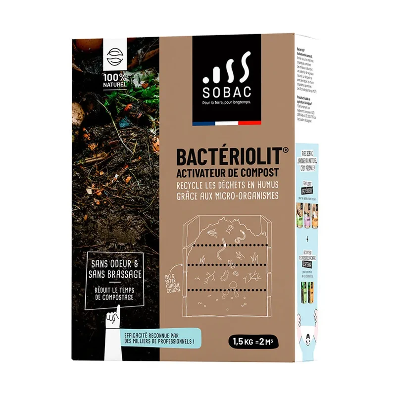 BACTÉRIOLIT - Activateur de Compost