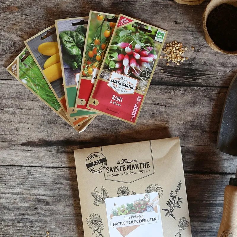 ASSORTIMENT POUR UN POTAGER FACILE POUR DÉBUTER