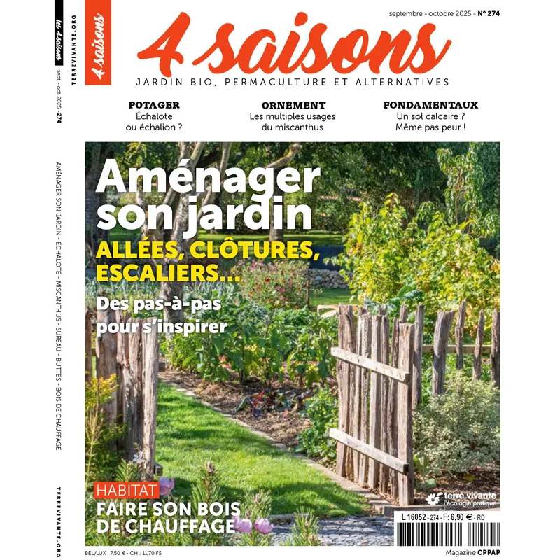 MAGAZINE 4 SAISONS - n274 AMÉNAGER SON JARDIN