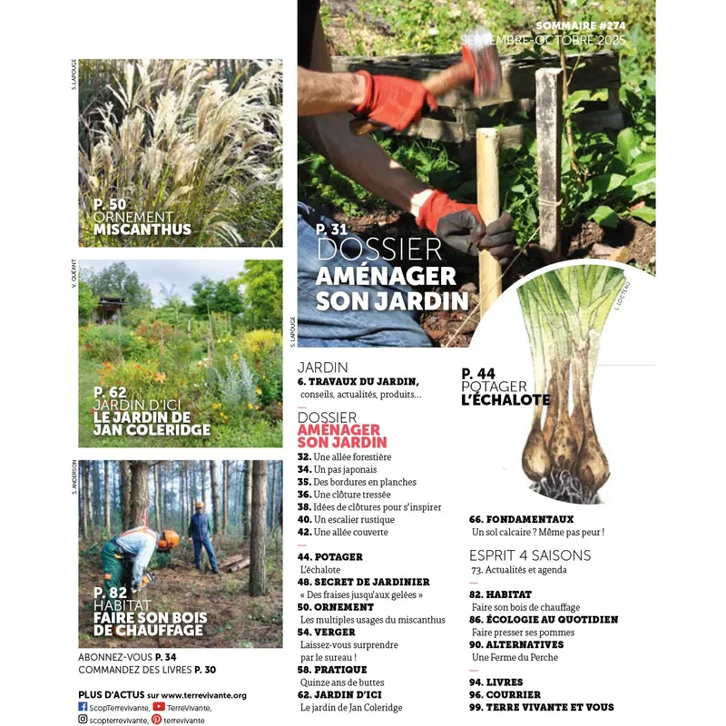MAGAZINE 4 SAISONS - n274 AMÉNAGER SON JARDIN