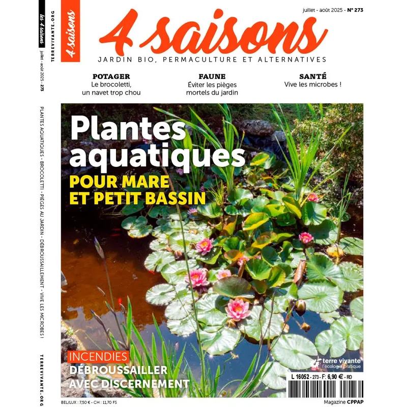MAGAZINE 4 SAISONS - n273 PLANTES AQUATIQUES