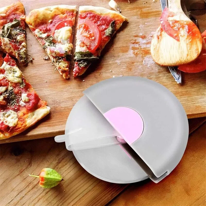 Roulette à pizza géante