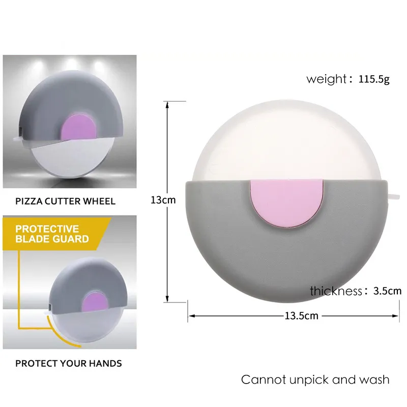 Roulette à pizza géante