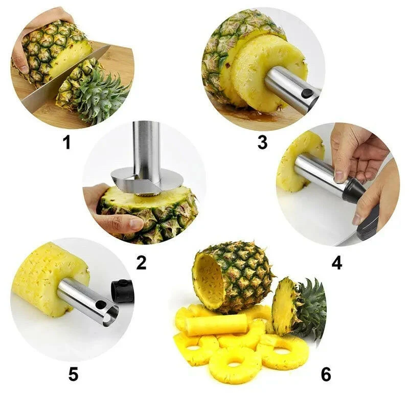 Eplucheur ananas en inox