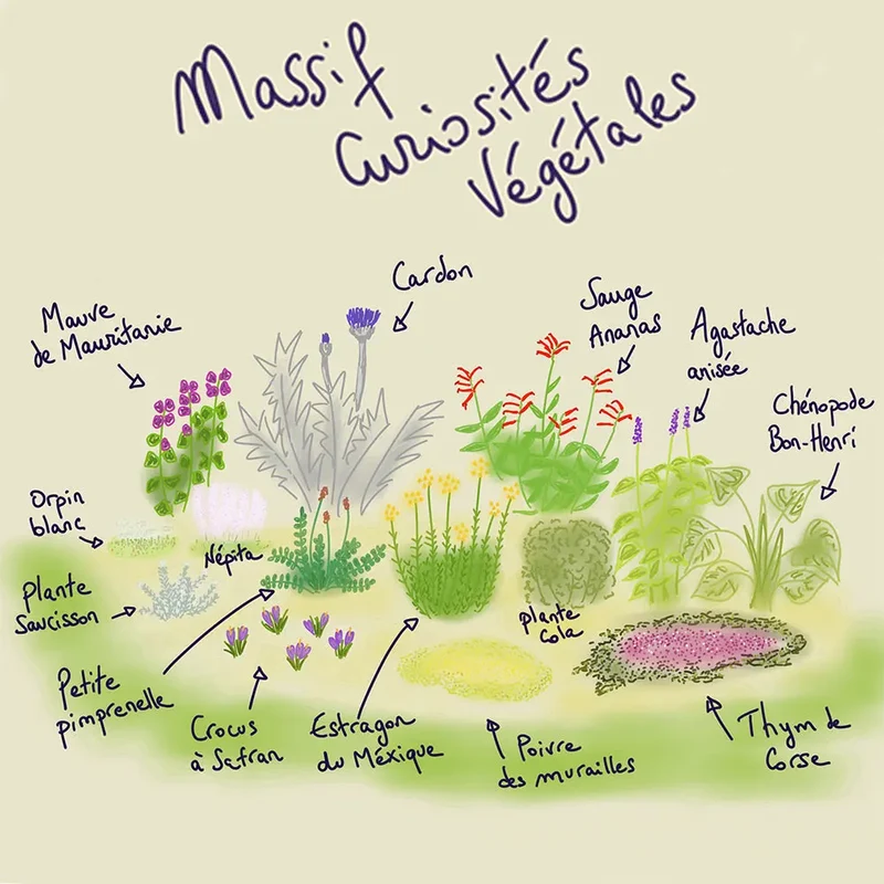 MASSIF CLÉ EN MAIN 12 M² AB - CURIOSITÉS VÉGÉTALES