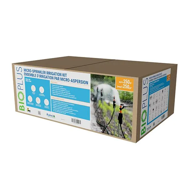 Ensemble d’irrigation par micro-aspersion jusqu'à 250pi² Bio Plus®