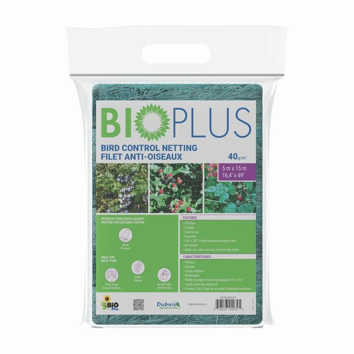 Filet anti-oiseaux Bio Plus® vert 40g
