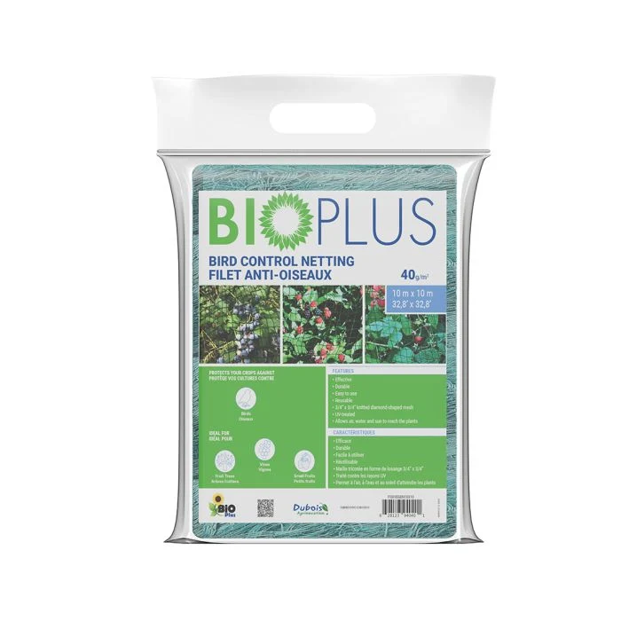 Filet anti-oiseaux Bio Plus® vert 40g