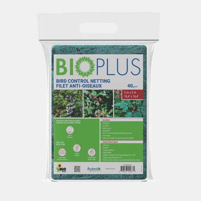 Filet anti-oiseaux Bio Plus® vert 40g