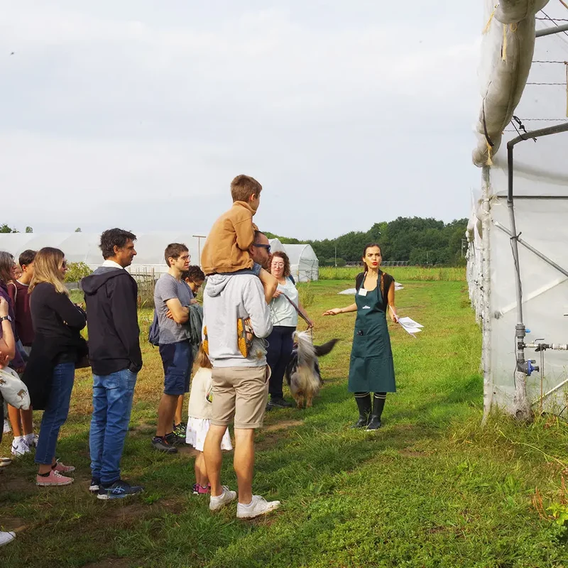 VISITE DE LA FERME