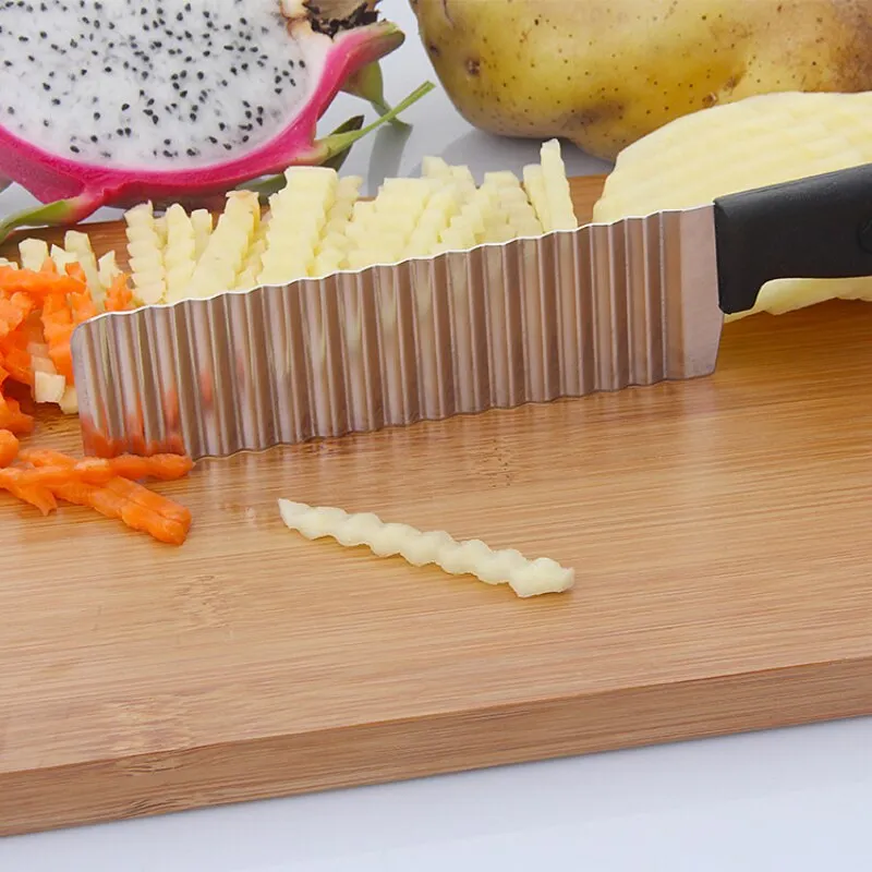 Couteau ondulé