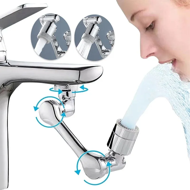 Tête de robinet orientable 1080°
