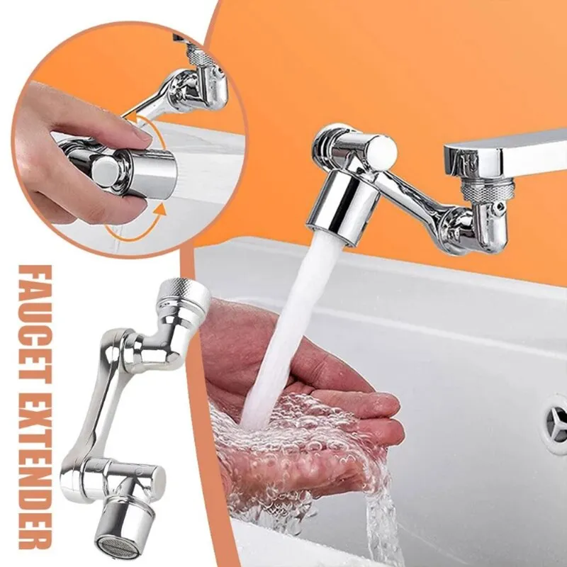 Tête de robinet orientable 1080°