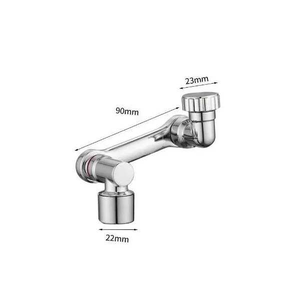 Tête de robinet orientable 1080°