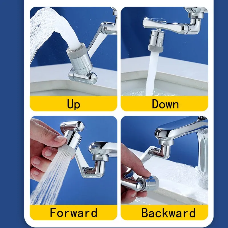 Tête de robinet orientable 1080°