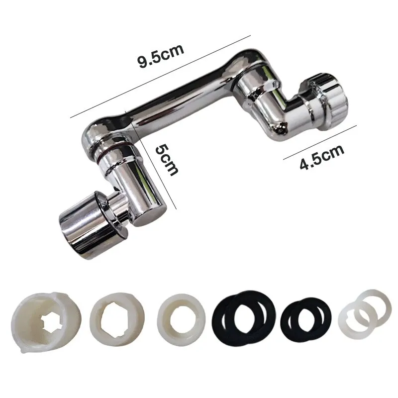 Tête de robinet orientable 1080°